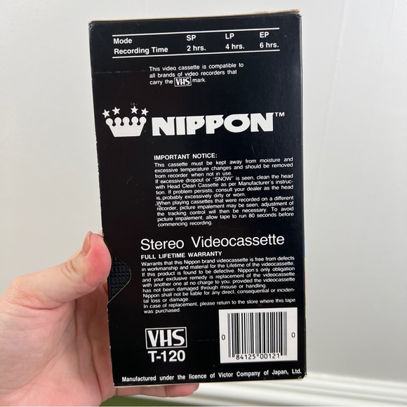 Scotch 1 EG+ High Grade T-120 Blank VHS Videocassette 2 Standard 3 Pack NOS VTG - Picture 9 of 11